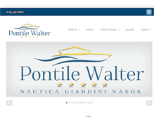 Tablet Screenshot of pontilewalter.it